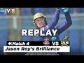 J Roy Batting Highlights | Quetta Gladiators vs Peshawar Zalmi | Match 4 | HBL PSL 5 | 2020