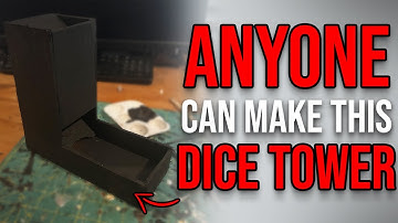 ANYONE can make this DICE TOWER!