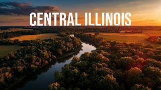 4K Aerial Journey Across Central Illinois