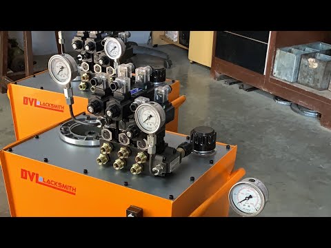 making hydraulic power pack || हाइड्रोलिक पावर् पेक् ||make