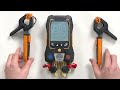 How to Set Up the Testo 557s Smart Digital Manifold Kit