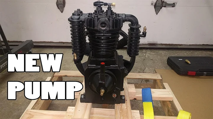 Eaton BARE PUMP Install / 5hp 2 stage compressor