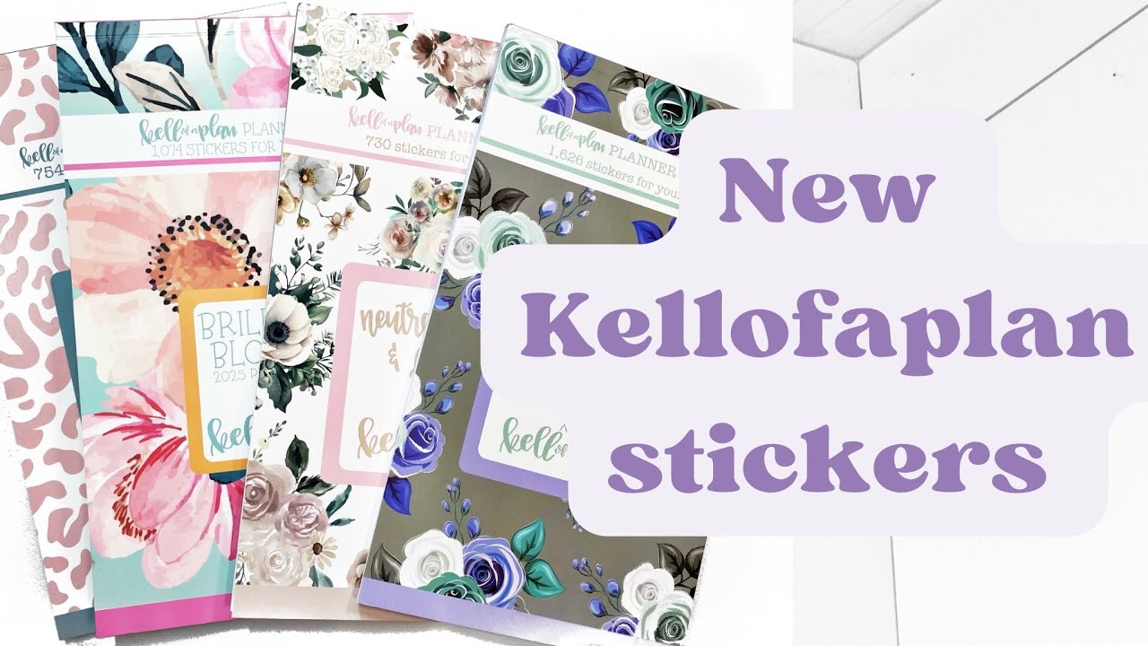Kellofaplan Haul | Stickerbook Haul | Flipthrough | - YouTube