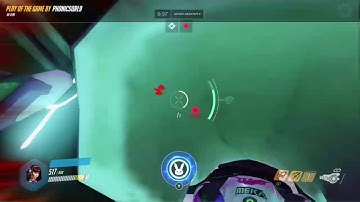 "OVERWATCH" Quintuple kill with Dva Bomb (PLAY OF THE GAME)