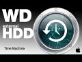 Western Digital and Time Machine Set up how to format how to use