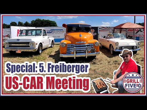 Special: 5. Freiberger US-CAR Meeting 2022 | Cowboy Bratwurst Döner & US-Cars | Grill Five-0 ????