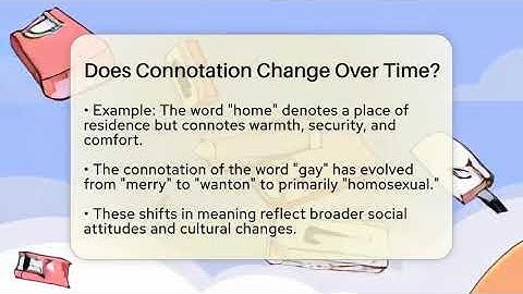 Does Connotation Change Over Time? - The Prose Path