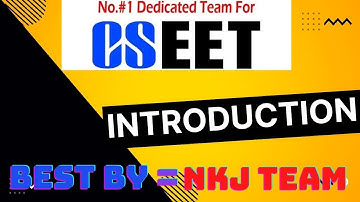 INTRODUCTION  CLASS -1 | CSEET  | BY CS MEGHA  MA