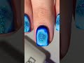 Mesmerizing Blue Geode Nail Art 💎✨ #NailArt #BlueNails #GeodeNails