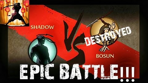 Shadow Fight 2 walkthrough part 26 - Act 4 (Shadow vs Bosun)