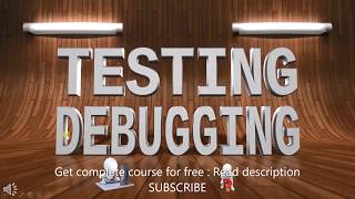 ISTQB- 8 Testing Vs Debugging : ISTQB Foundation level 2018 training Net Worth