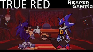 FNF - Sonic.exe 2011x Vs Neo Metal Sonic (True Red Cover) FNF MOD