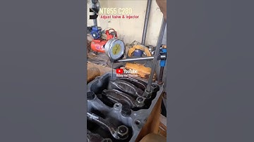 Adjust Valve & Injector Cummins NT855 C280