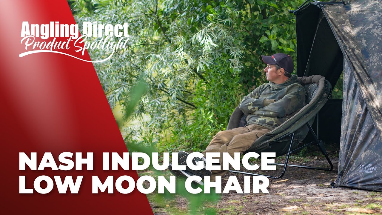 Nash Indulgence Low Moon Chair – Carp Fishing Product Spotlight 