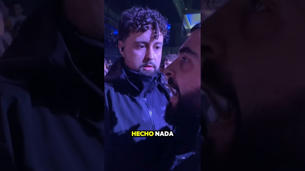 HOKE FRENA A UN SEGURATA QUE IBA A ECHAR A UN GUAJE POR FUMAR#hoke #hokebbo #trescreus