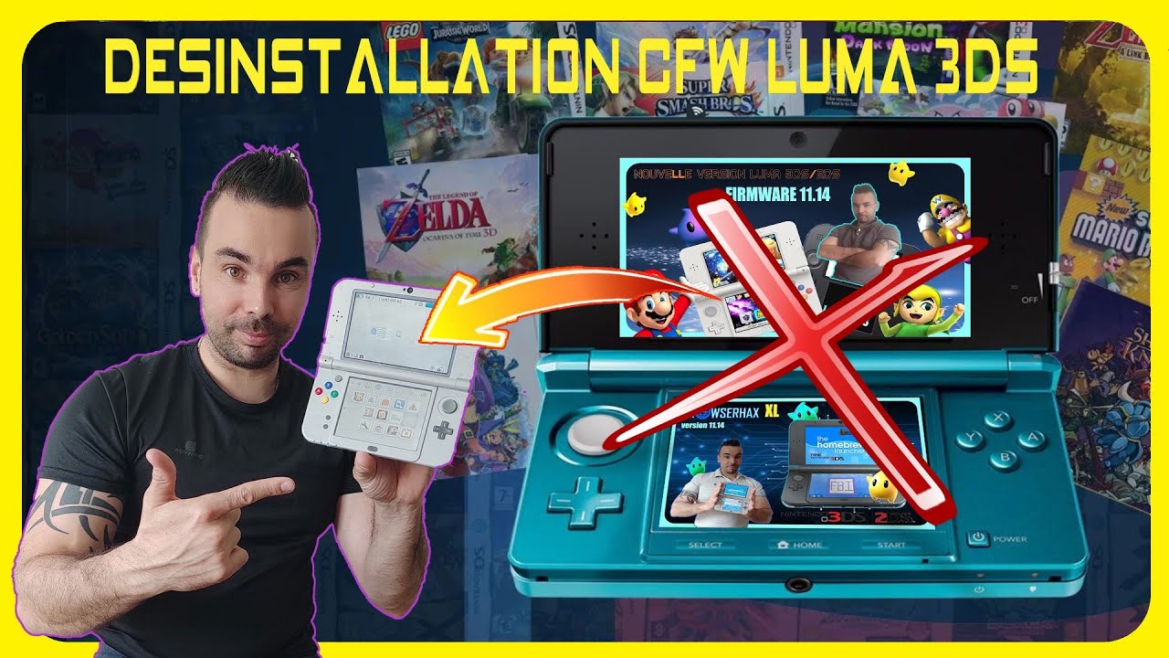 DESINSTALLER LUMA3DS