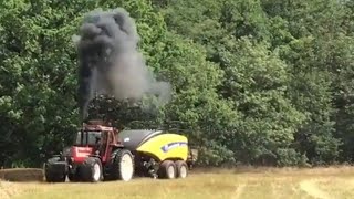 Fiat 180-90 Am Heu Pressen 2020