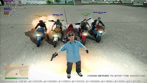 GTA [SA-MP] UIF Server - Punchinello ft. Homies - Bikers