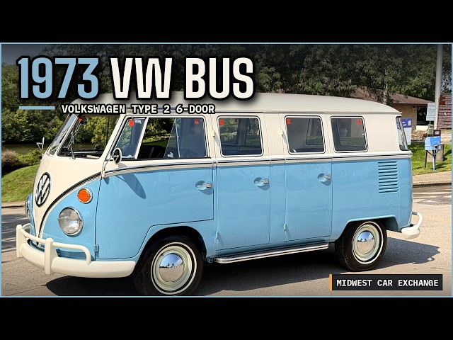 1973 Volkswagen Type 2 6 Door Bus ***FOR SALE*** - YouTube