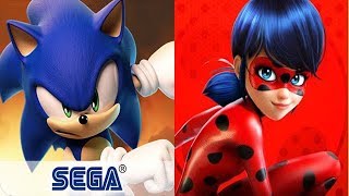 Sonic Forces Speed Battle vs Miraculous LADYBUG adventure 3D screenshot 4