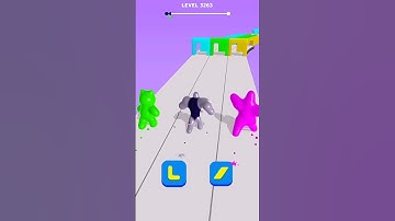 Blob Shifter 3D Level-3263 best cool game ever #gaming #shorts #funny