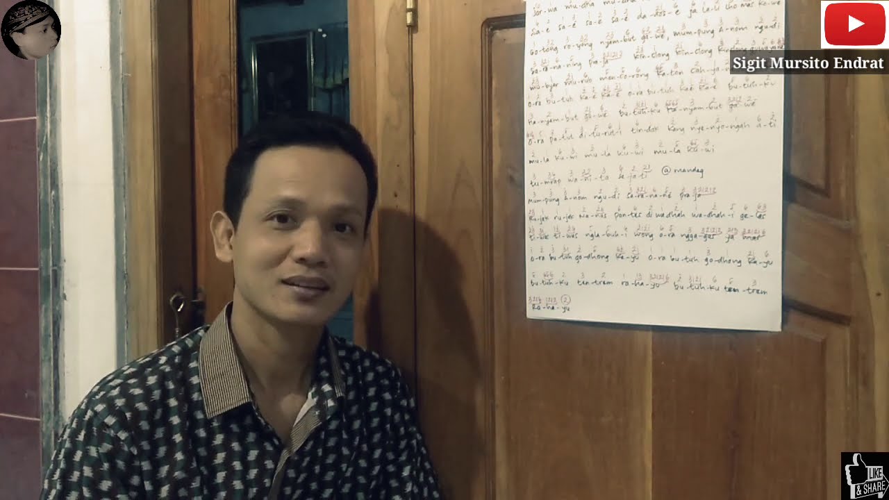 Sinau Tembang 2 dgn Notasi (Jin. ULER KAMBANG.Pl)