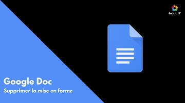 Supprimer mise en forme