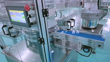 Push-Pull Cap Lid Assembly Combination Closing Machine caps assembly equipment tested for Australian