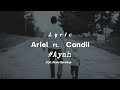 Ayah Versi Ariel ft. Candil (Lirik Lagu)