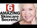 6 AMAZING Skincare Secrets Over 50