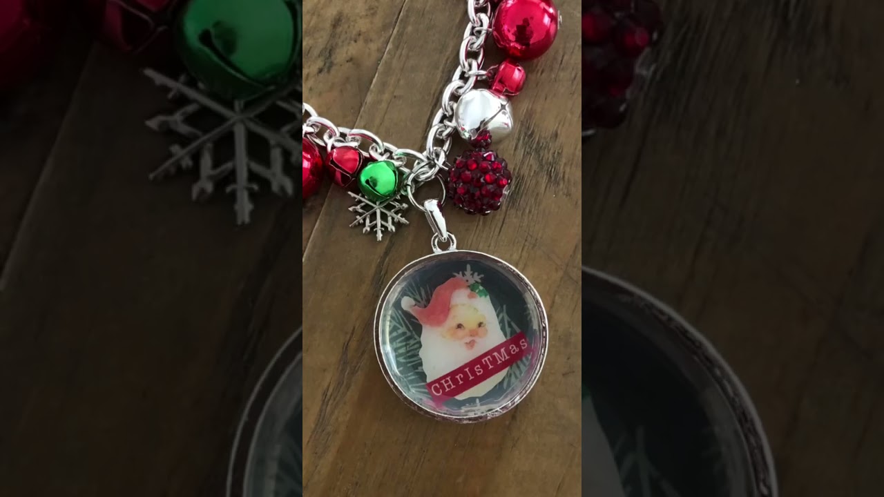 Christmas Pendants to DIY w/ Mod Podge! #craftshow #handmadejewelry # modpodge #crafts #hamdmadegifts 