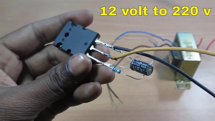 || Inverter || How to Make Inverter with Single Transistor | 2 SC 5200