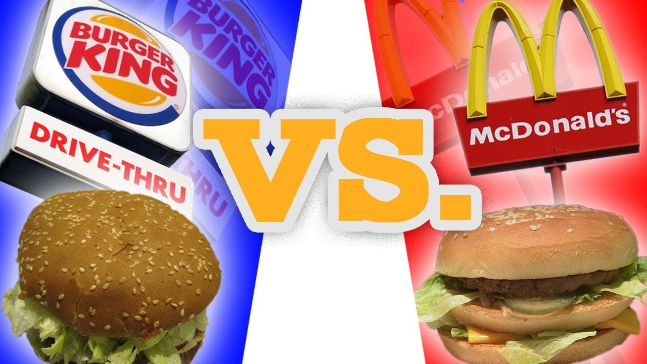 Mcdonalds Vs Burger King Werbung