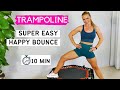 10 minute simple trampoline workout  rebounder workout  trampoline exercise for beginners