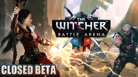 The Witcher Battle Arena MOBA Android Gameplay (CLOSED BETA)