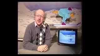 BBC2 Weather To Ski - 1988