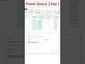 Power Query Day 1: Append Query in Excel 🚀 #PowerQuery #ExcelTips #DataAnalysis