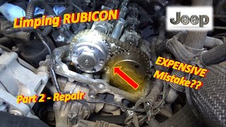 Expensive MISTAKE? Limping Jeep RUBICON - Part 2 (P0390, P0394 Repairs)
