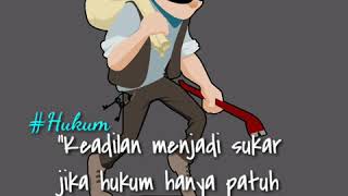 Status WA keren tentang keadilan