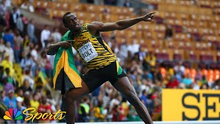 Usain Bolt becomes first man to win three consecutive 200m world titles at 2013 Worlds | NBC Sports