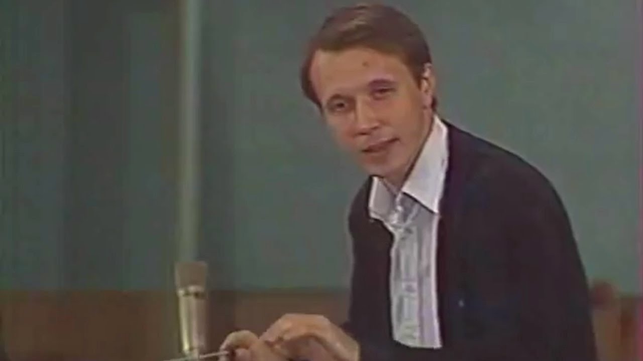 Mikhail Pletnev conducts Pletnev - Triptych for orchestra (Moscow, 1986)