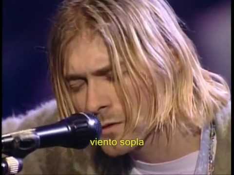 Nirvana - Where did you sleep last night subtitulado español