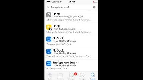 iOS 7 Cydia Tweak like Dockshift (Transparent Dock)