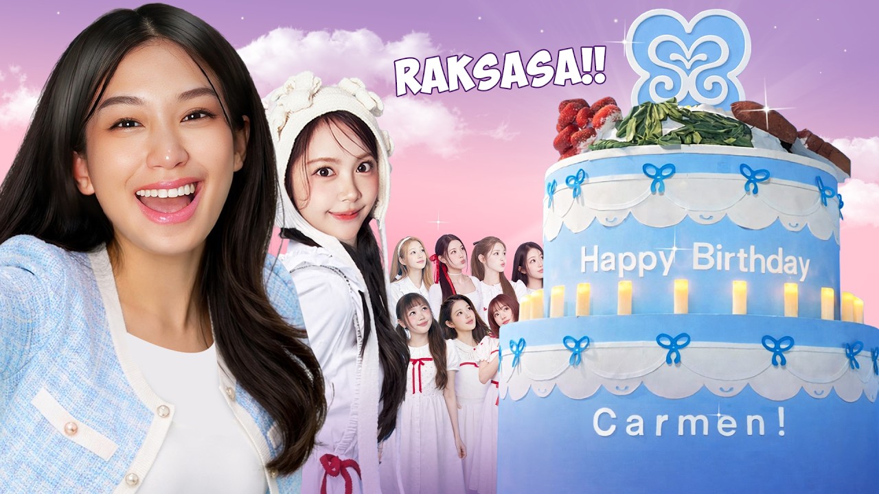 Aku Bikin Kue Raksasa Buat Carmen Hearts2Hearts
