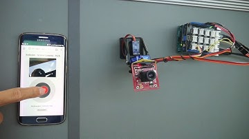 Monitor your home via Web with Grove Camera and PHPoC Shield 2 for Arduino!
