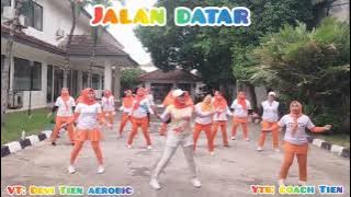 Cinta Bawa Duka  || Jalan Datar || Tiktok Viral || Senam Kreasi || Choreo Coach Tien #jalandatar