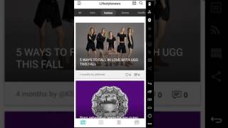 BeoNews Android demo - react native mobile for Wordpress mobile app