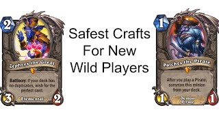 The Safest Crafts For New Wild Players