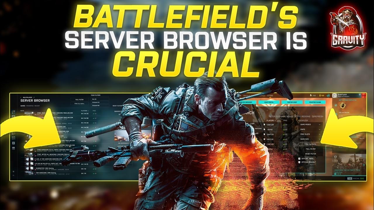 The Critical Importance of the Battlefield Server Browser - YouTube