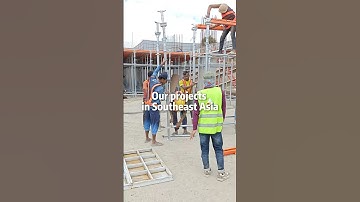 Early-stripping heads, early-stripping beams, and ceiling formwork. #formwork #construction